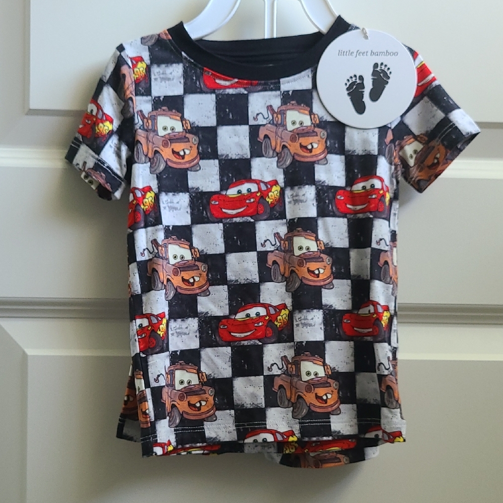 Bamboo Cars Short Set